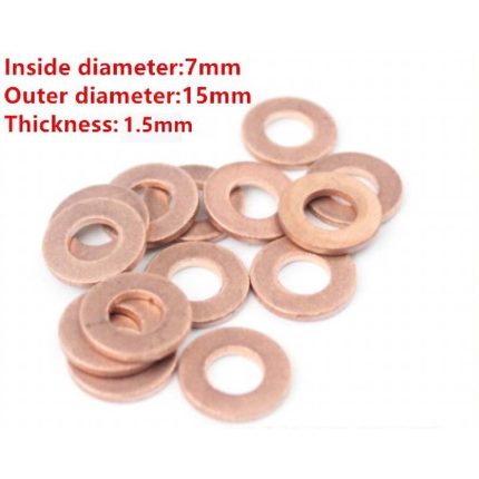 High-Quality Copper Washer 7*15*1.5 MM – Brand New, Perfect Fit for Various Applications
