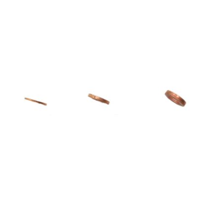 Brand New Perkins Injector Copper Washer 2411126 - Size: 10mm x 20mm x 1.0mm